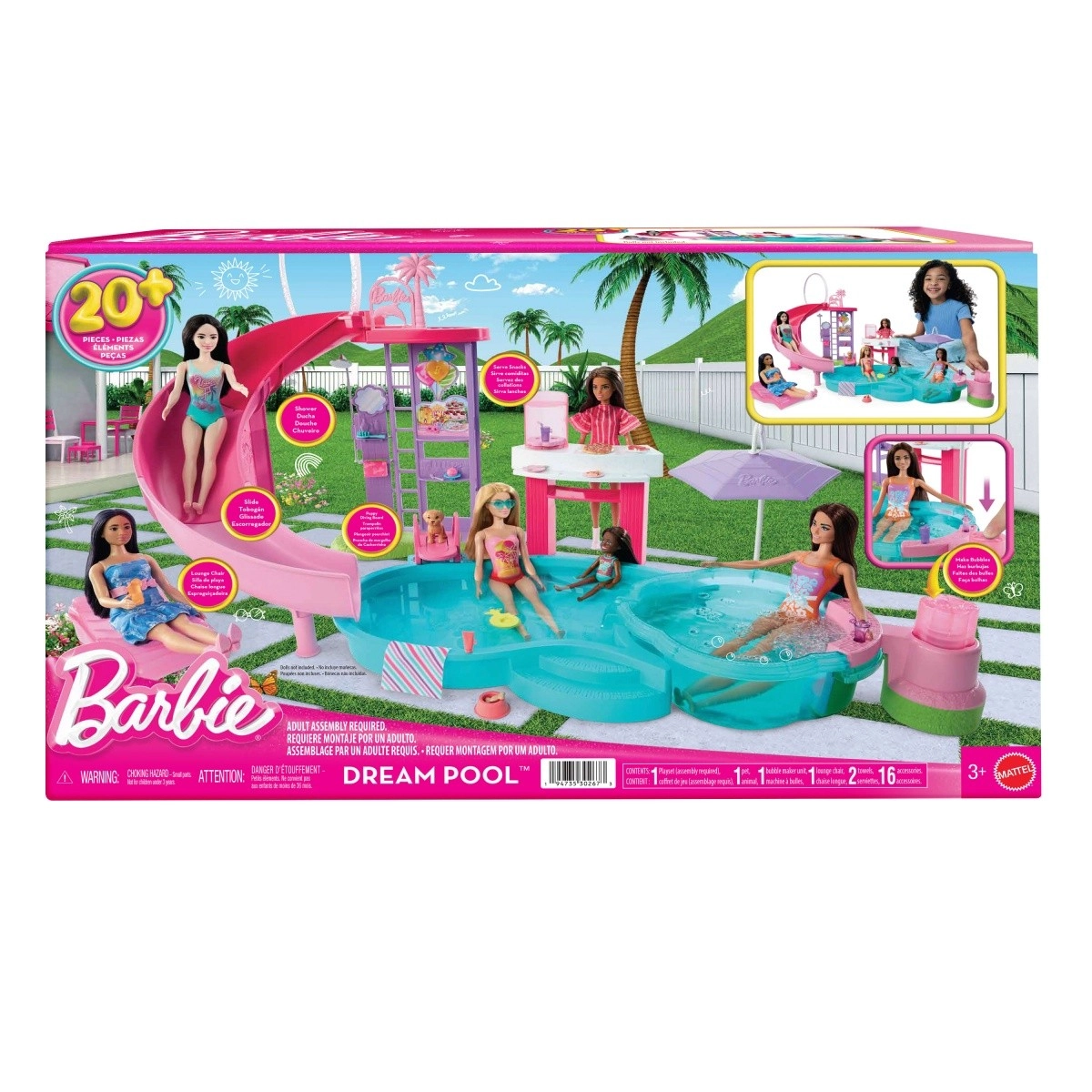 Barbie Bazén snů sada