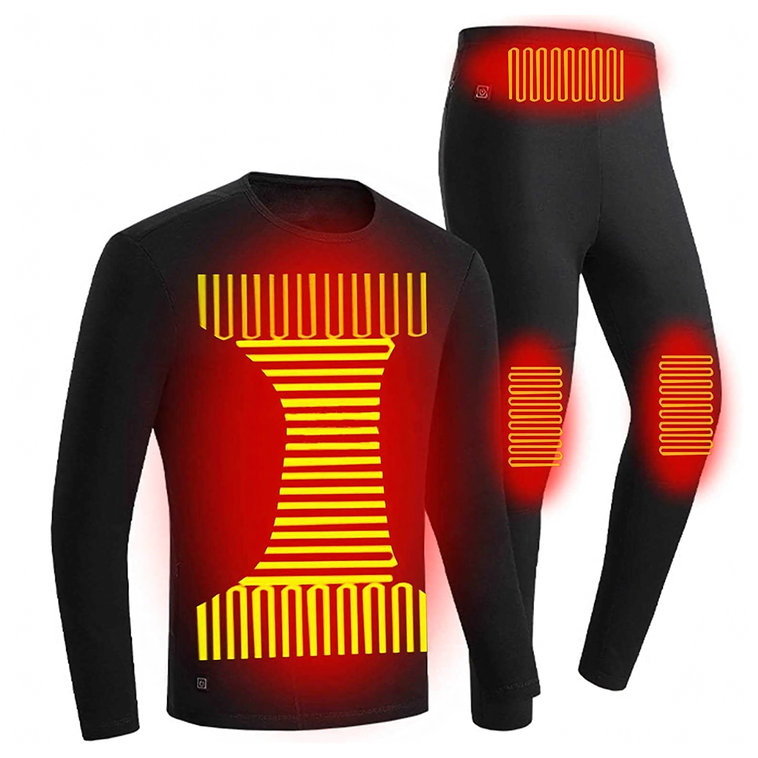 Levně Vyhřívané termoprádlo set 3XL s USB napájením