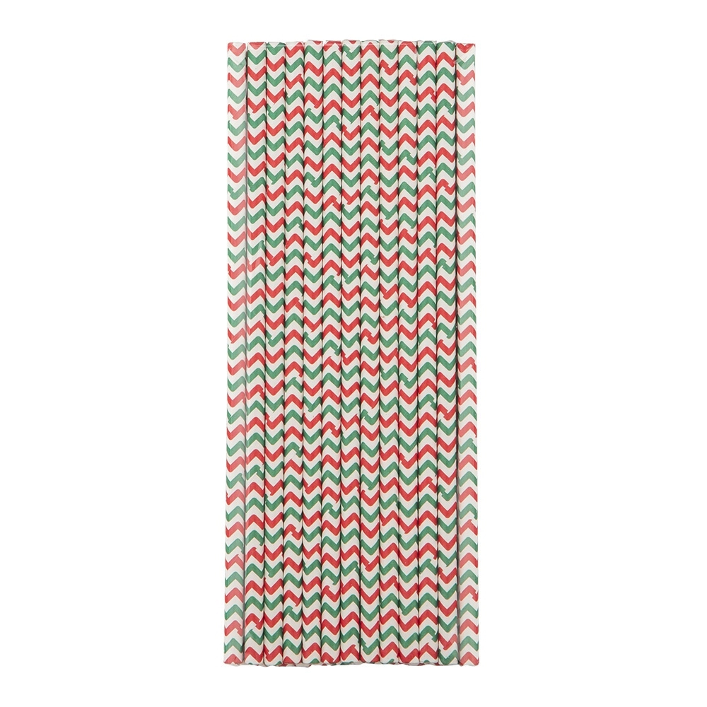 Levně Papírová brčka neutrální 19,5 cm (25 ks)