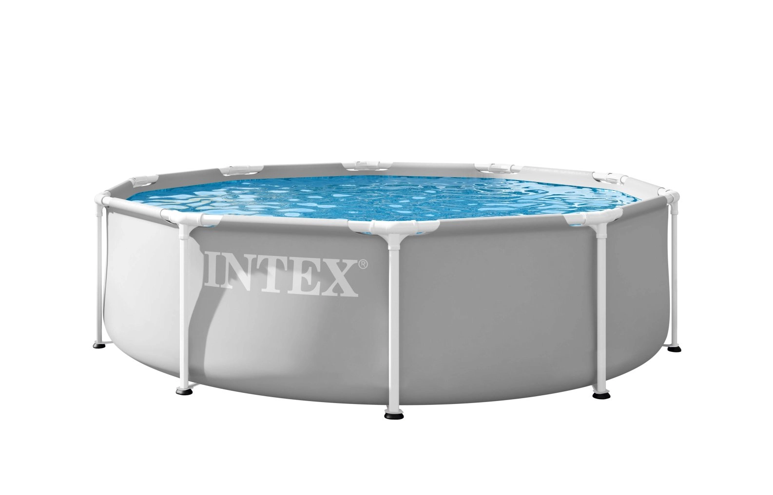 Intex zahradní bazén s rámovou konstrukcí 305 × 76 cm šedý