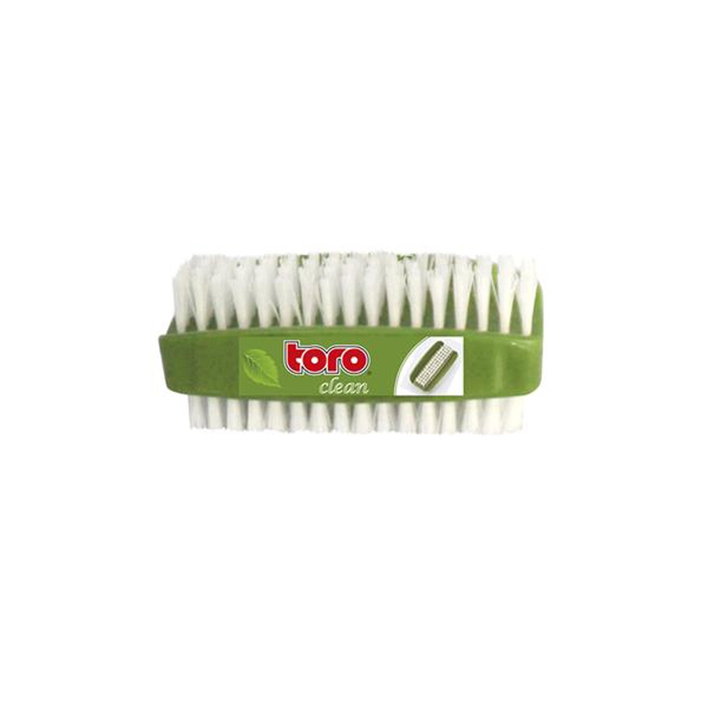 Levně TORO 340163 KARTÁČEK OBOUSTRANNÝ bílý zelený 9 X 4 X 5 CM