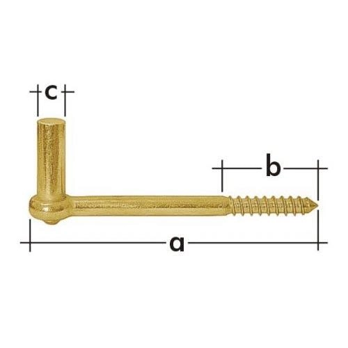 Levně Domax CW 10/106 držák čepu d 10 mm /106 mm