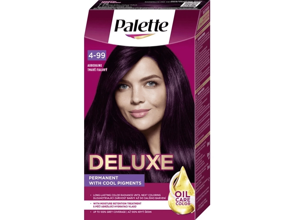 Levně SCHWARZKOPF PALETTE Deluxe 4-99 Tmavě fialový 50 ml