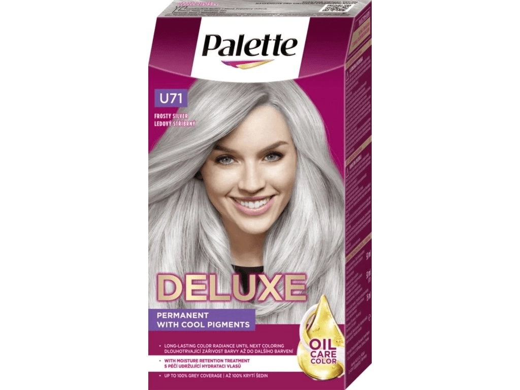 Levně Palette Deluxe barva na vlasy U71 Ledový stříbrný