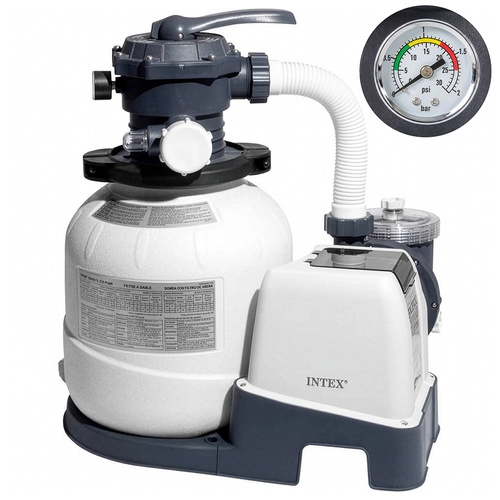 Levně Písková filtrace k bazénu Intex 7900 l/h s časovačem a Wi‑Fi