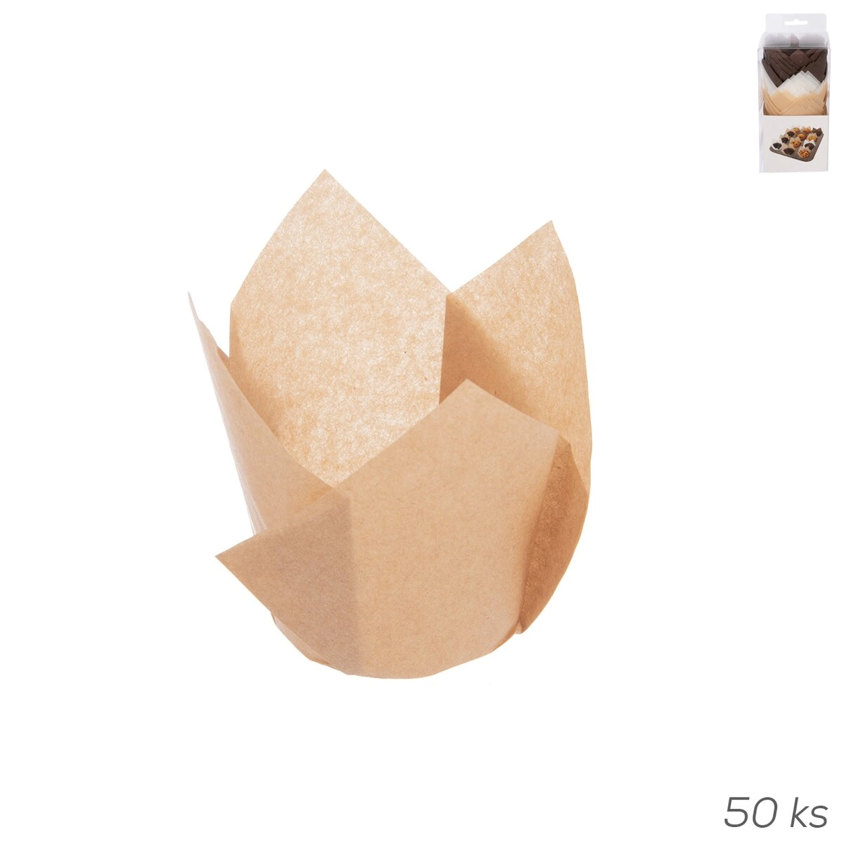 Levně Cukrářské papírové košíčky 5 cm, mix, 50 ks