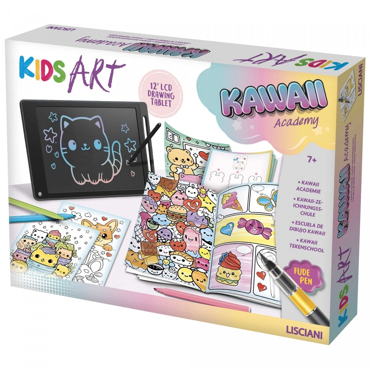 Levně Lisciani Dětská výtvarná sada Kawaii Laboratory