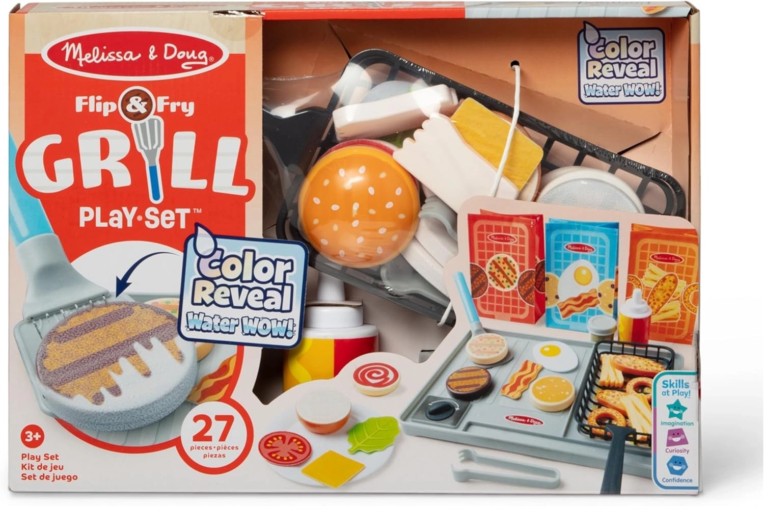 Melissa & Doug water wow grilování kouzlení vodou