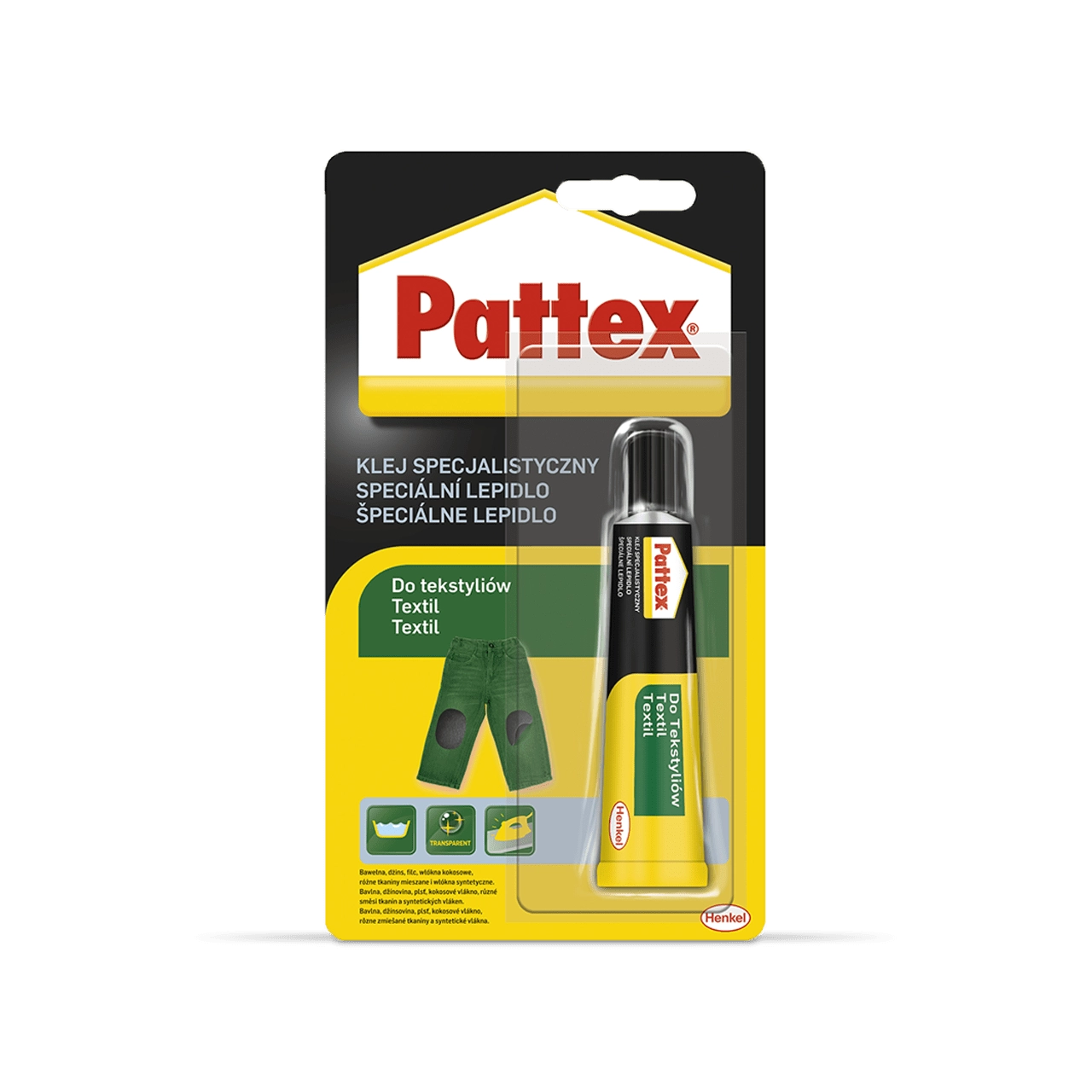 Levně Pattex speciální lepidlo na textil 20 g