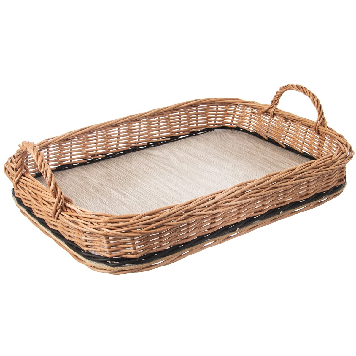 Levně Orion Tác proutěný s uchy 46x31cm
