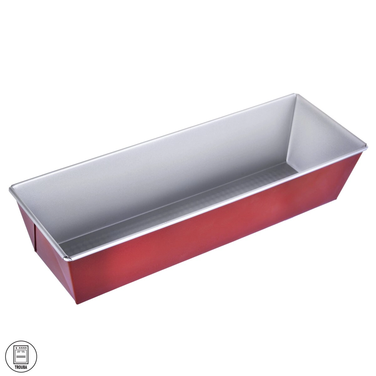 Levně Kovová forma na biskupský chlebíček 35 × 11 cm