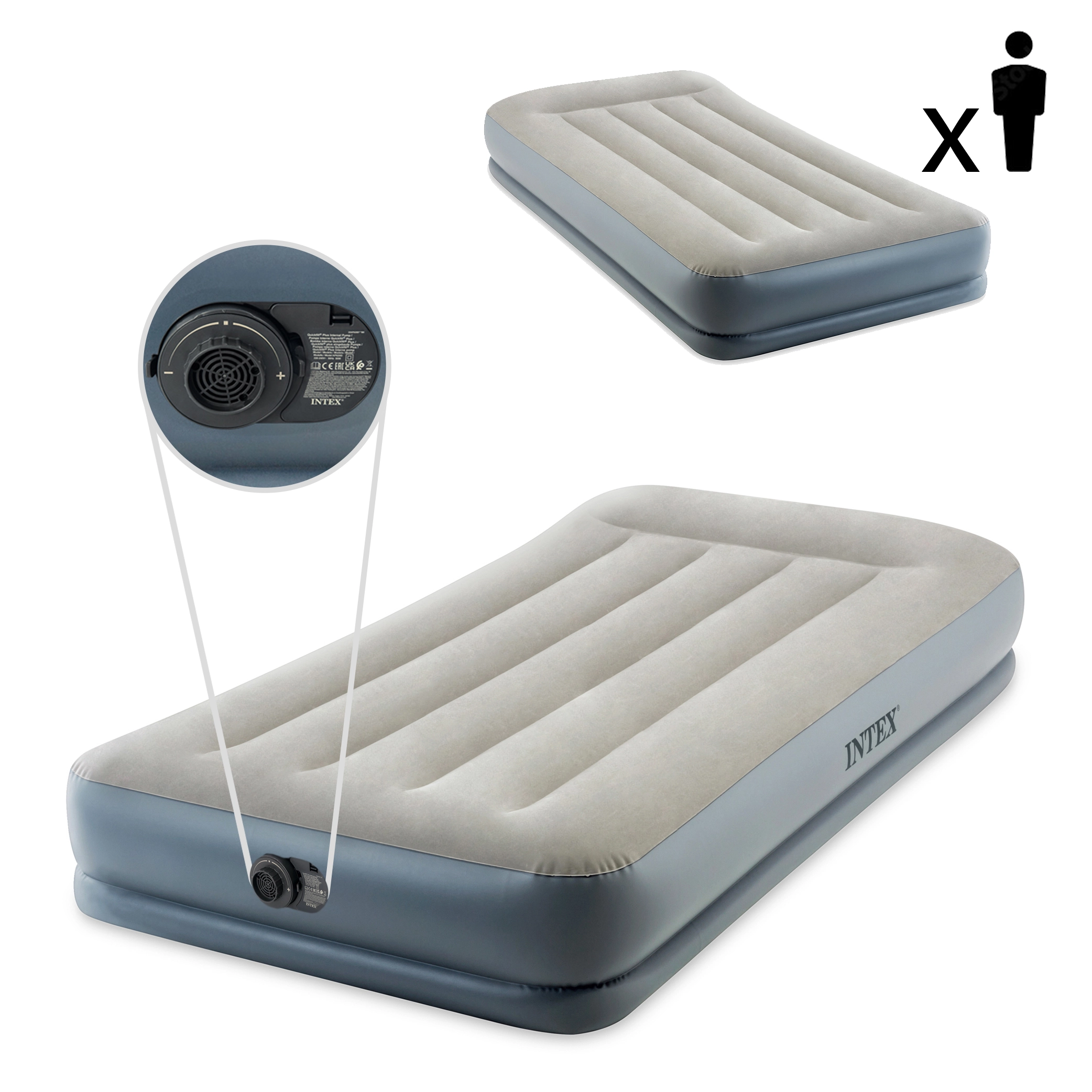 Levně Intex PILLOW REST Twin 64116