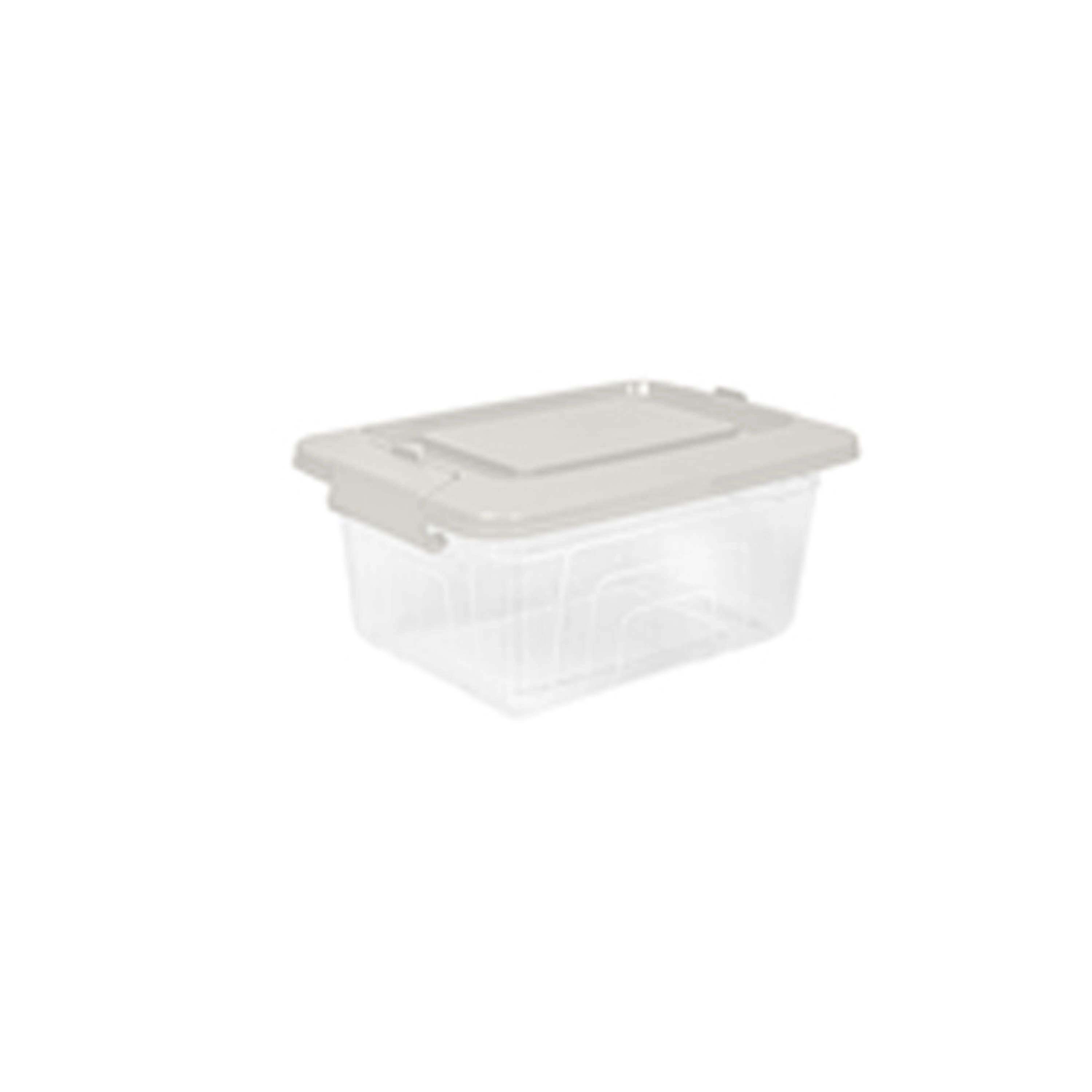 Levně Plastový úložný box s víkem 1,2 l