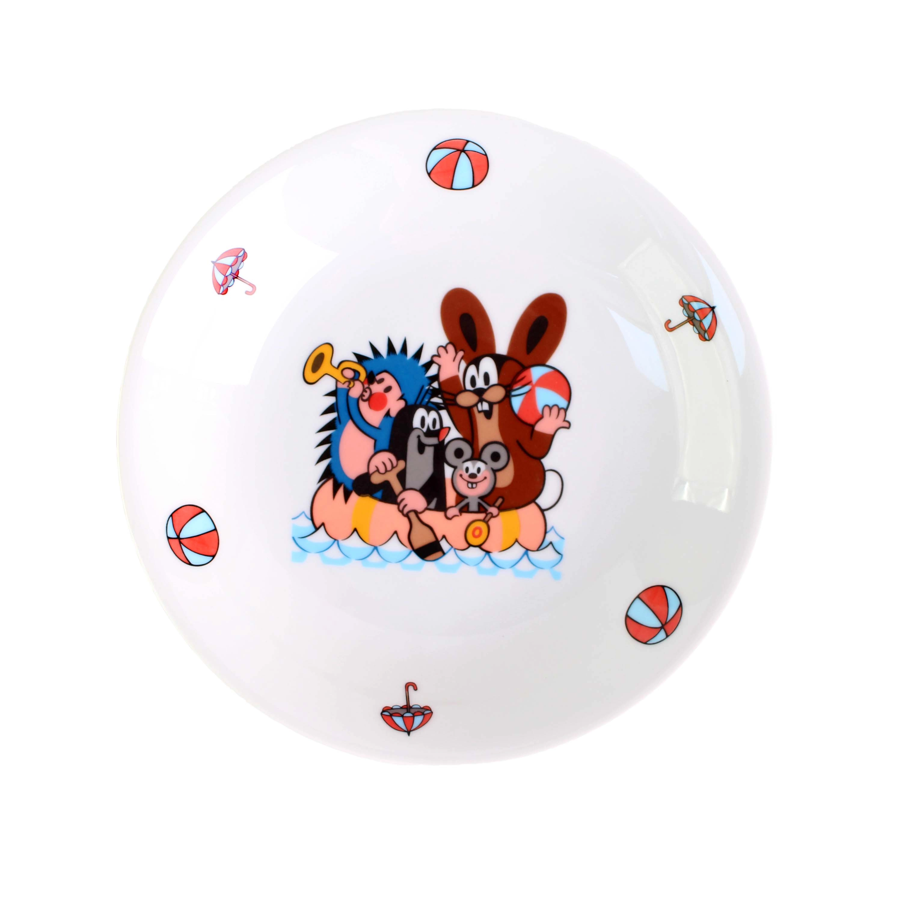 Levně Porcelánový hluboký talíř THUN KRTEK 20 cm, mix motivů