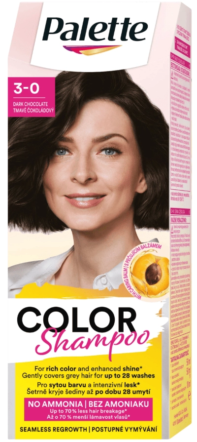 Levně Pallete Color Shampoo čokoládový 341