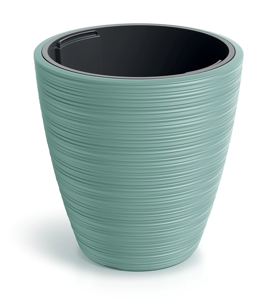 Levně Prosperplast Plastový květináč Venas Round šalvěj, 29,9 cm