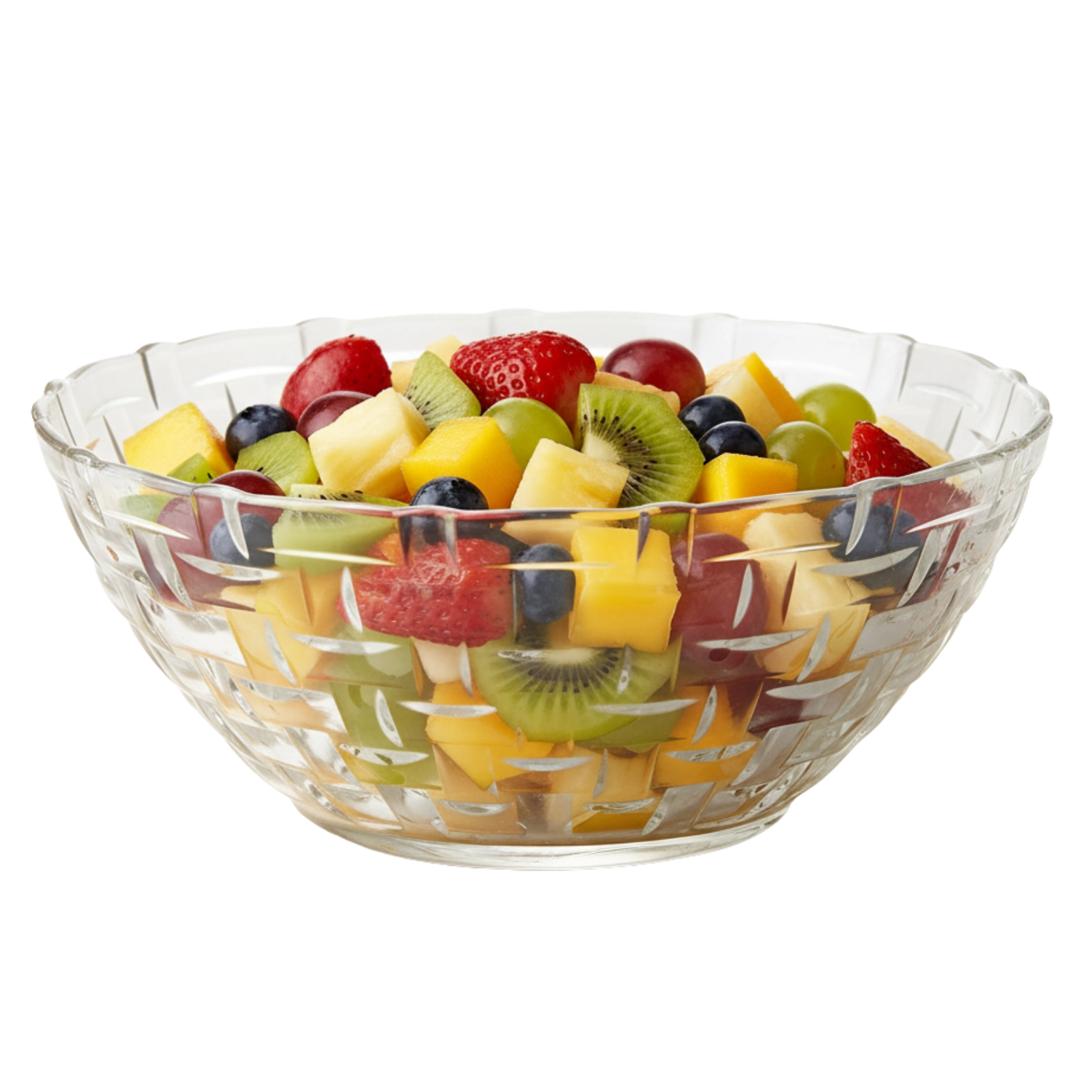 Levně Skleněná salátová mísa PICNIC 22,2 cm, 1,87 l