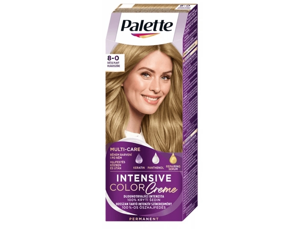 Pallete Intensive Color Creme světle plavá N7