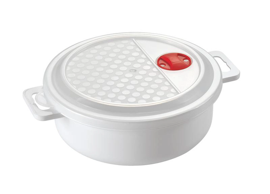 Levně Plastová dóza do mikrovlnné trouby s víkem 1,5 l HEIDRUN