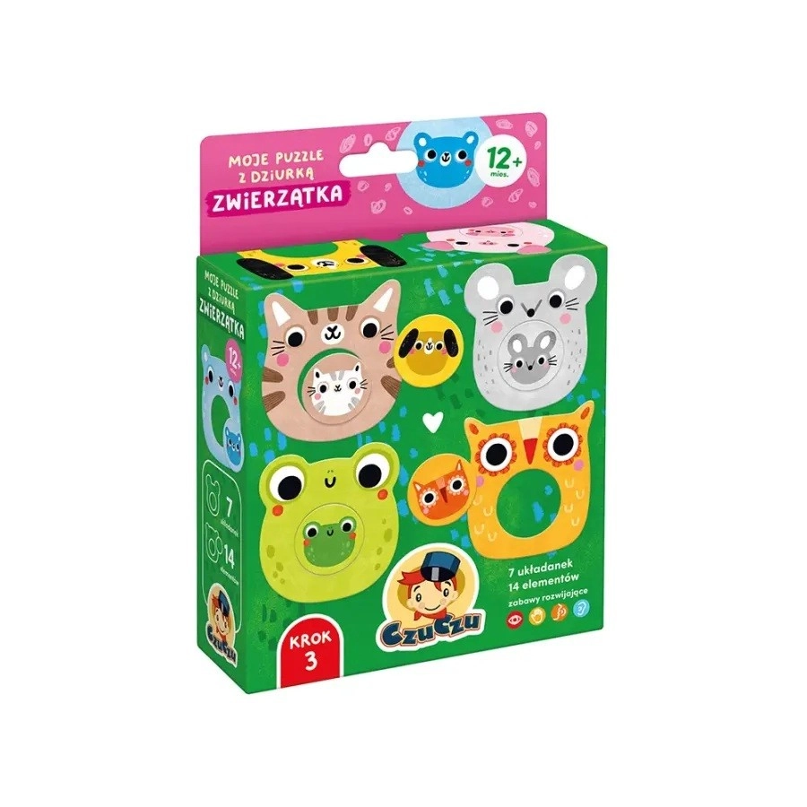 Levně Moje puzzle s dírkou – Zvířátka