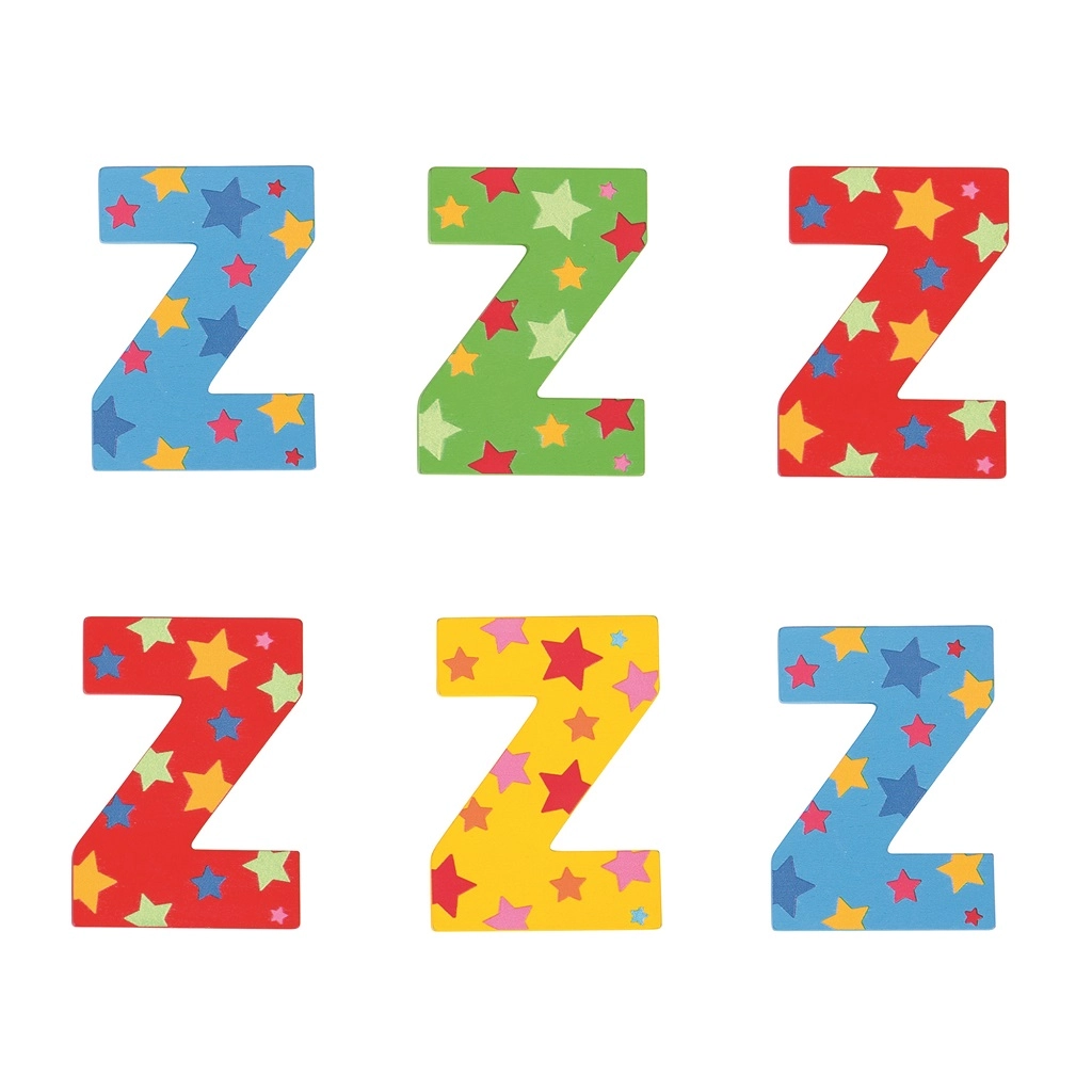 Levně Bigjigs Toys hvězdičkové písmenko Z