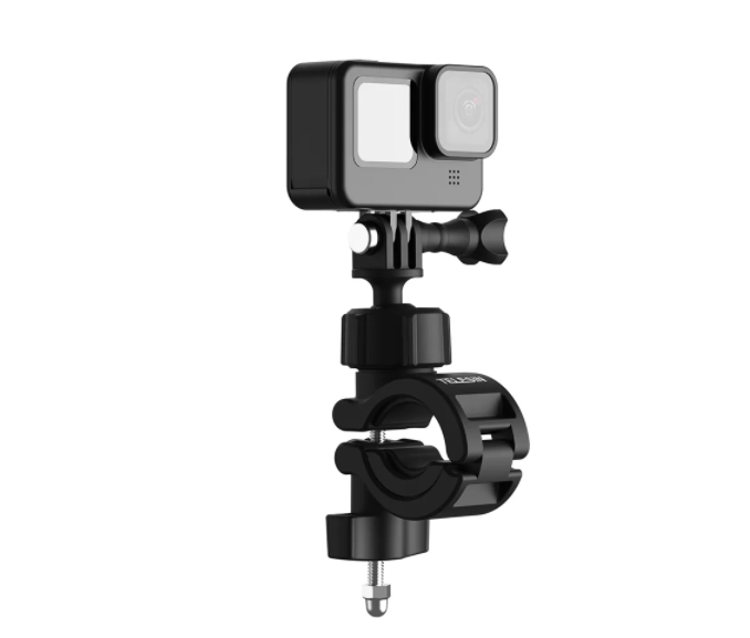 Levně Držák na kolo s otočnou svorkou 360° pro akční kamery TELESIN