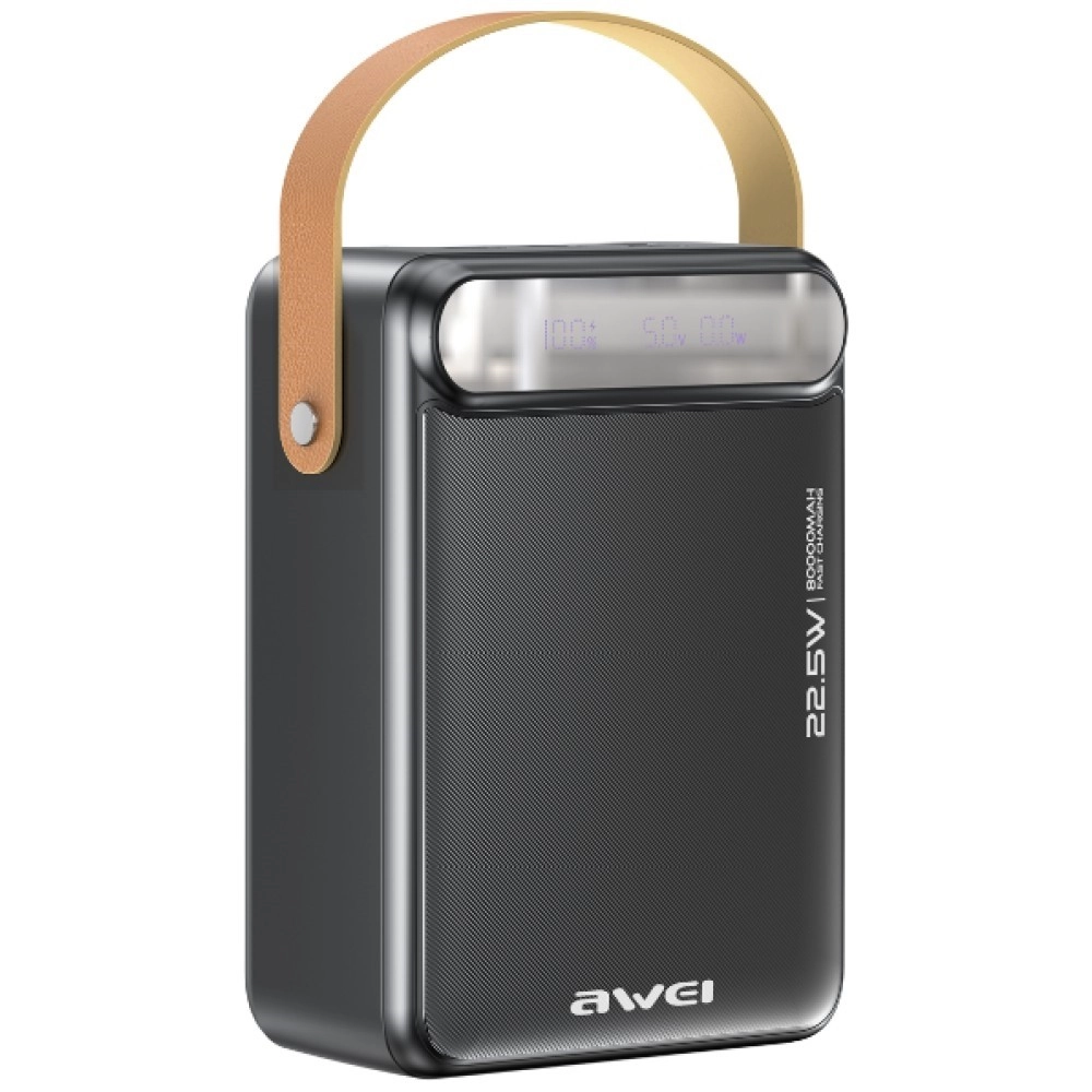 Levně Awei P102K powerbanka 80000 mAh s rychlým nabíjením 22,5 W