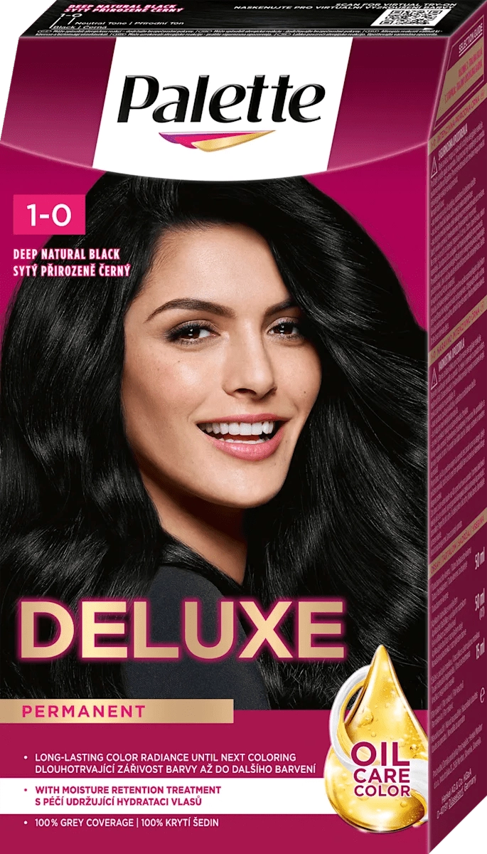 Levně Pallete Deluxe Intense Oil Care Color 900 Sytý přirozeně černý