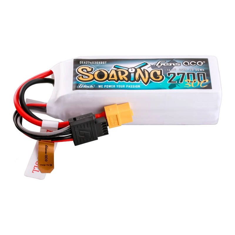 Levně Gens Ace G‑Tech Soaring 2700 mAh 14,8 V 30C 4S LiPo s konektorem XT60