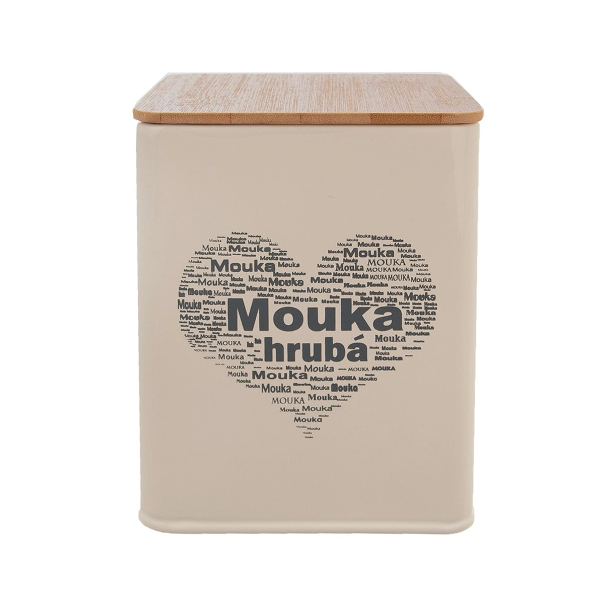 Levně Orion Dóza Hrubá mouka Srdce 1,8 l