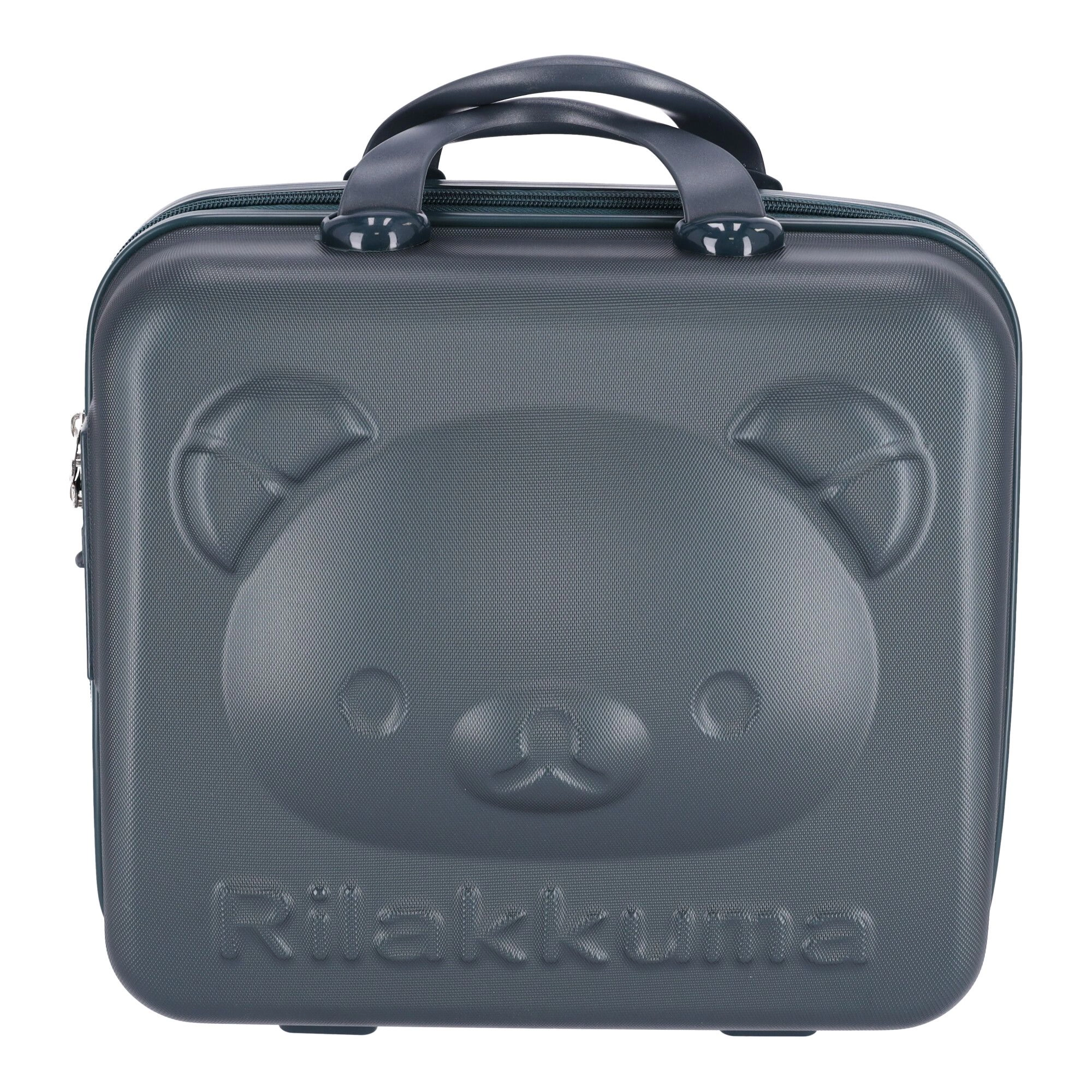 Dětské cestovní kufřík/kosmetická taška RILAKKUMA – tmavě zelená