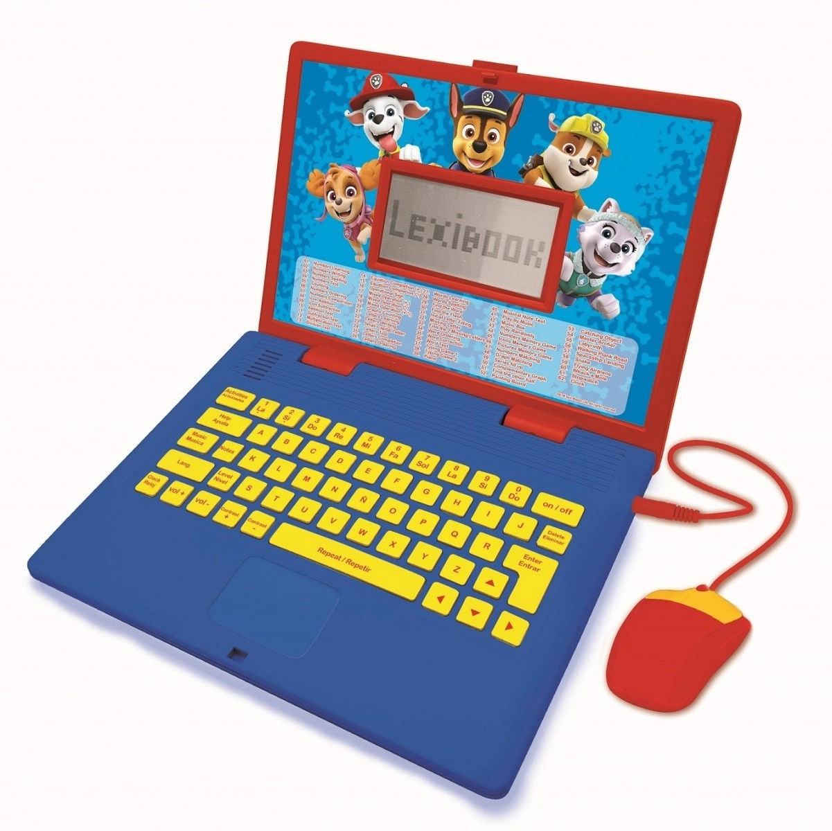 Levně Dětský vzdělávací notebook PAW Patrol tříjazyčný UA/EN/PL – 186 aktivit