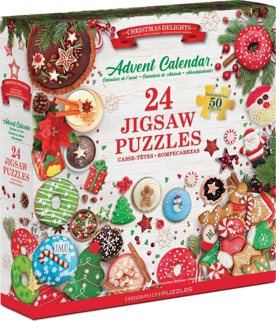 Levně EUROGRAPHICS Puzzle Vánoční dobroty 24x50 dílků