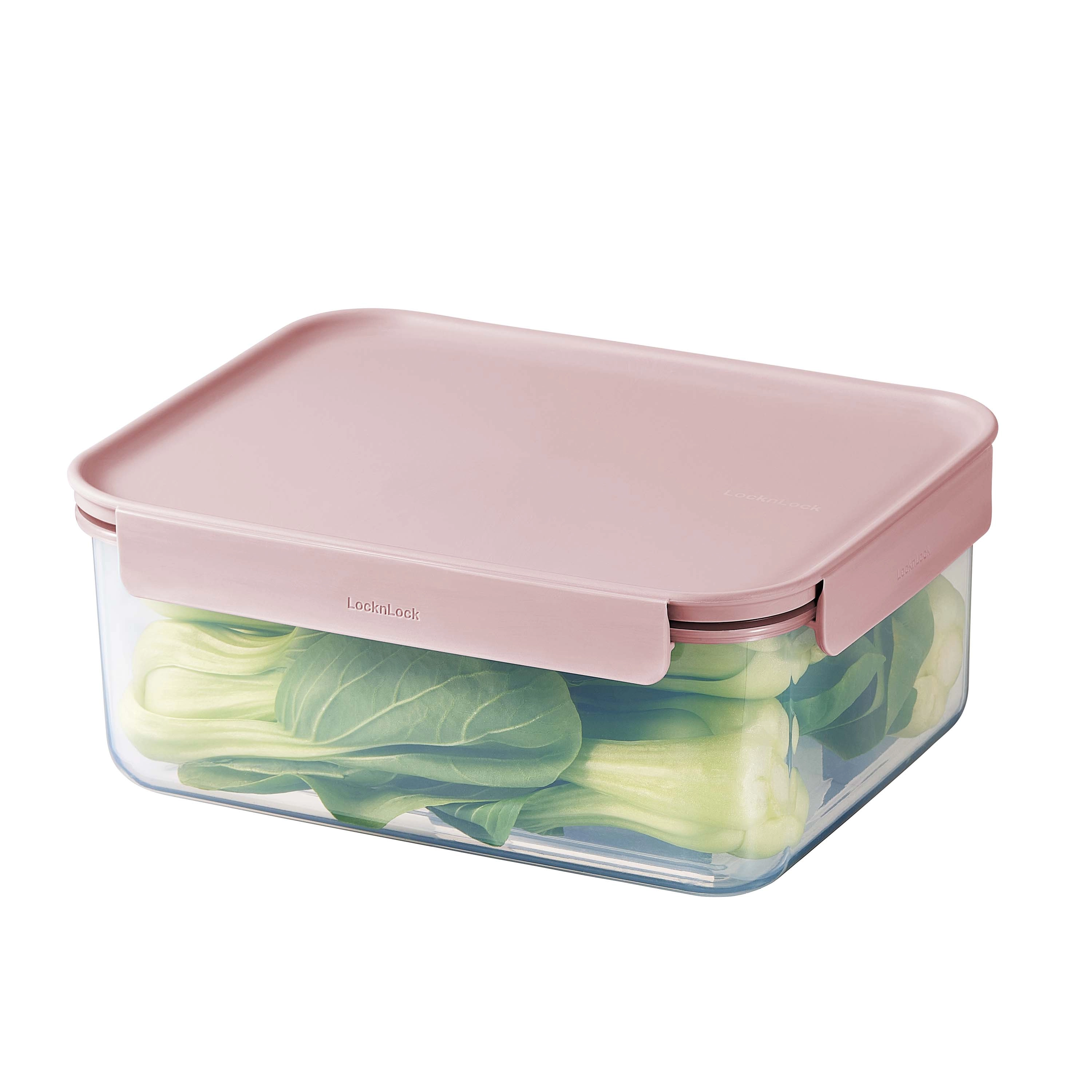 Levně LOCKNLOCK Dóza na potraviny LOCK Classic plus pink 2000 ml