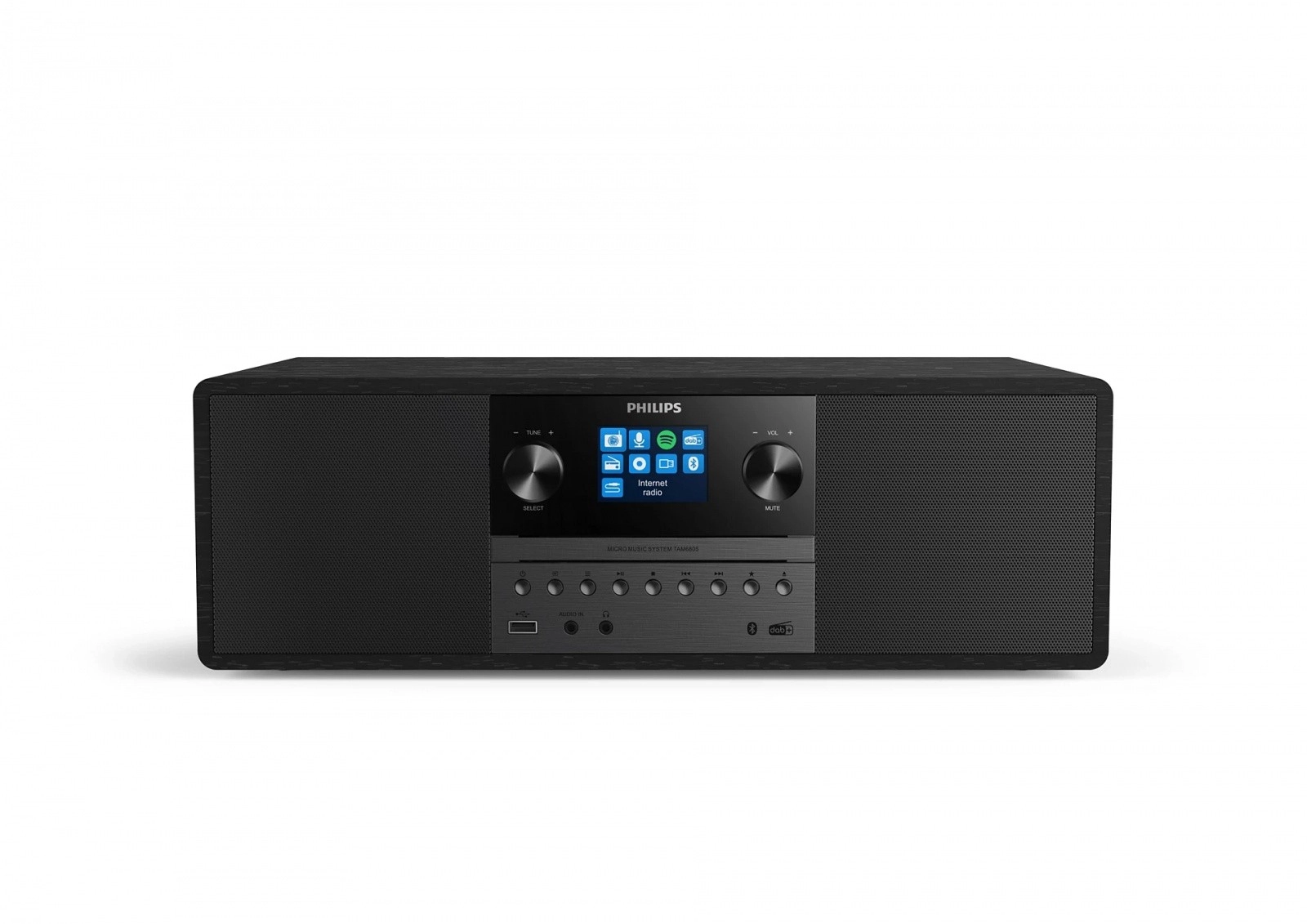 Levně mikrosystém philips tam6805 s internetovým rádiem, dab+, bluetooth a cd
