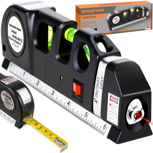 Levně Laserová vodováha s metrem 250 cm od Bigstren