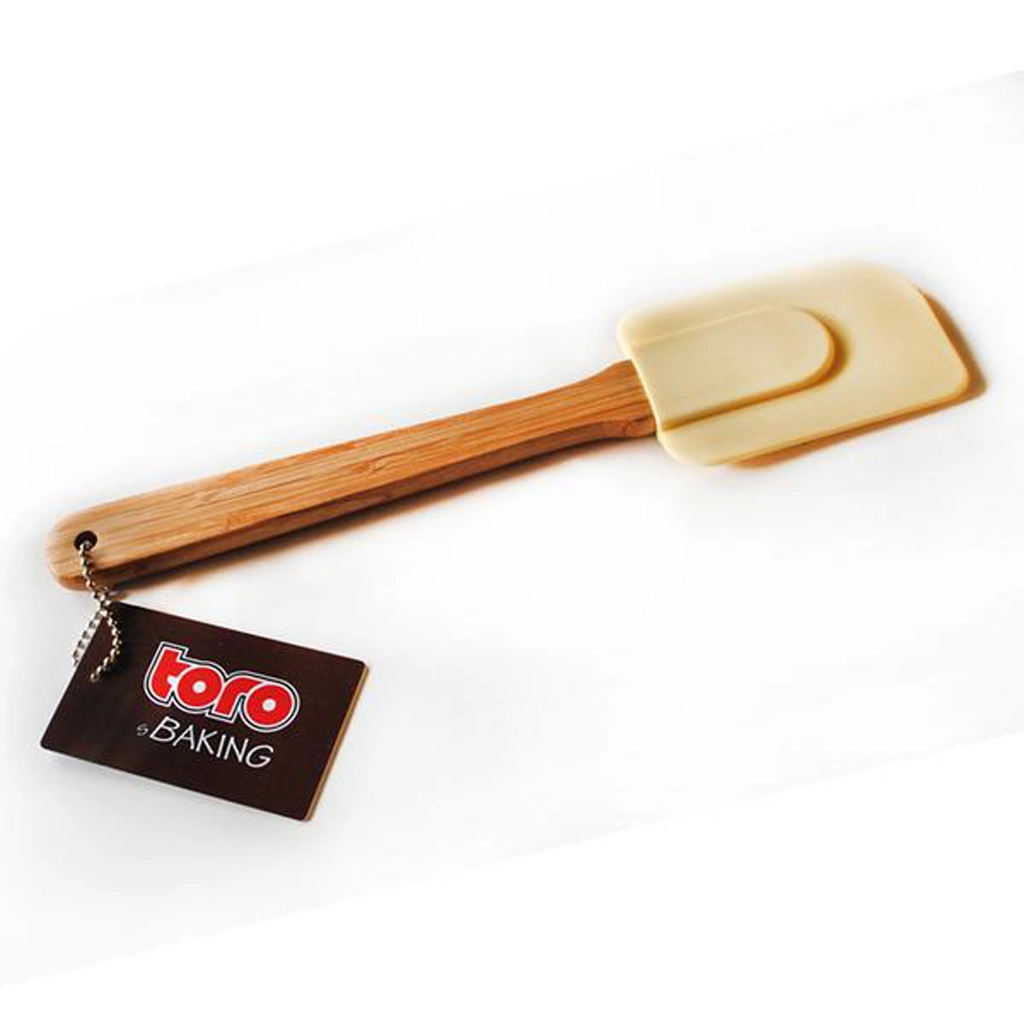 Levně Silikonová stěrka na těsto TORO Bamboo