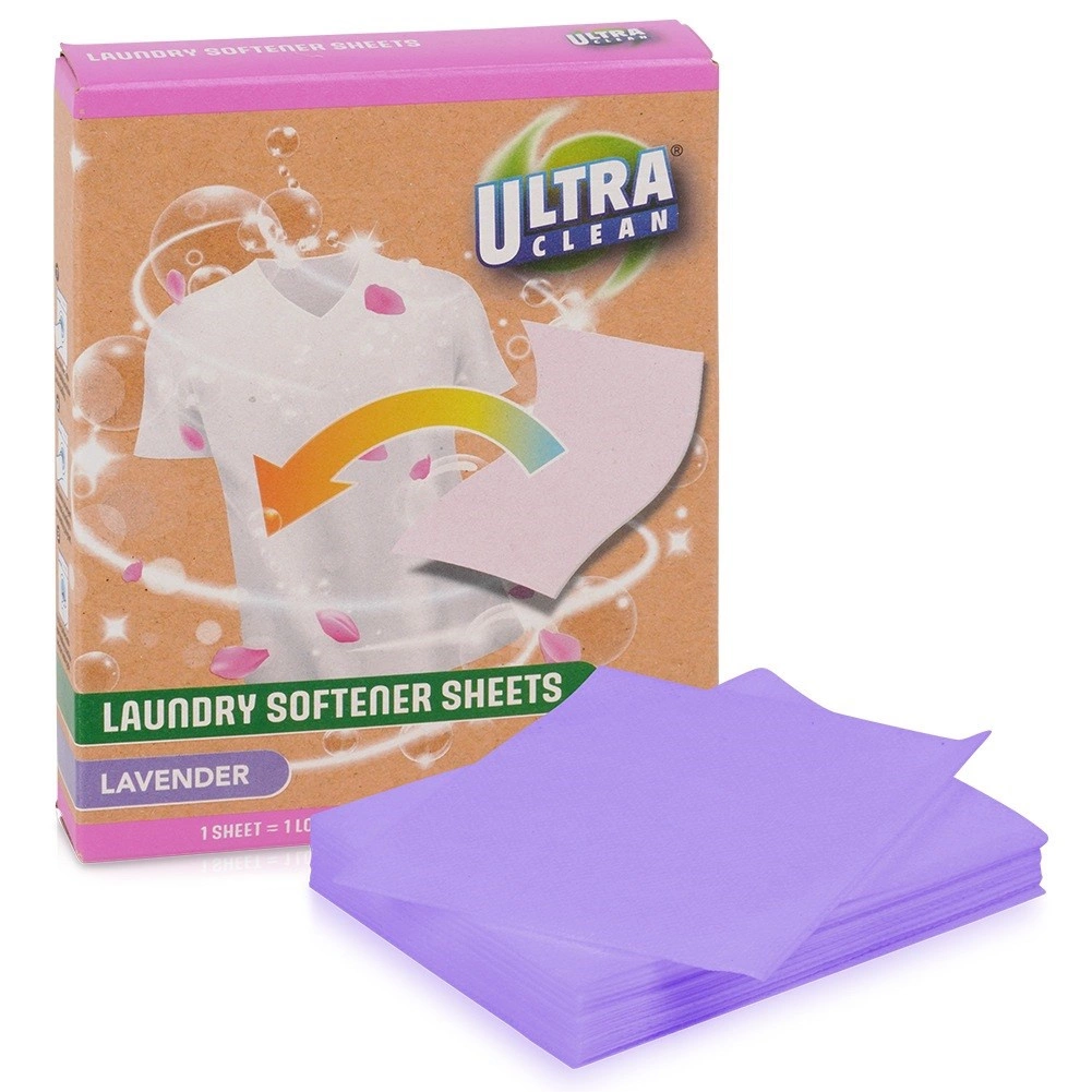 Levně ULTRA CLEAN ubrousky mýdlové na změkčení prádla 10 ks