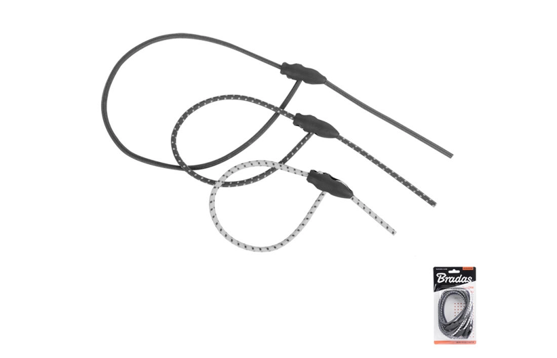 Levně Bradas sada elastických a nastavitelných gum BCR-O5SET1GY-B