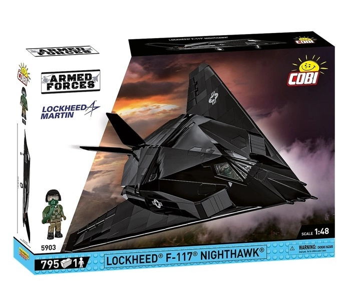 Levně COBI 5903 Armed Forces Americký útočný letoun Lockheed F-117 Nighthawk 1:48