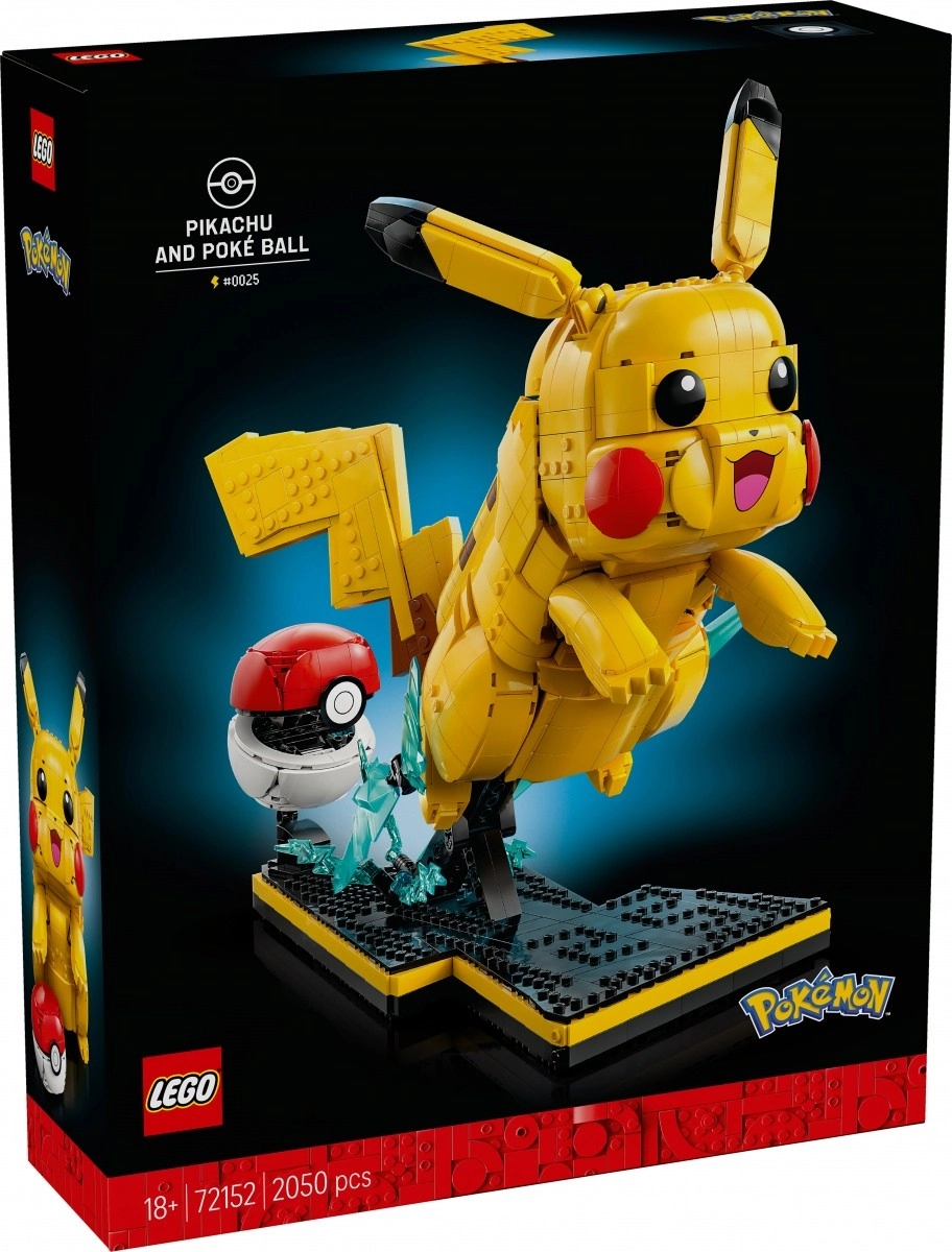 Levně LEGO® Pokémon 72152 Pikachu a Pokébal
