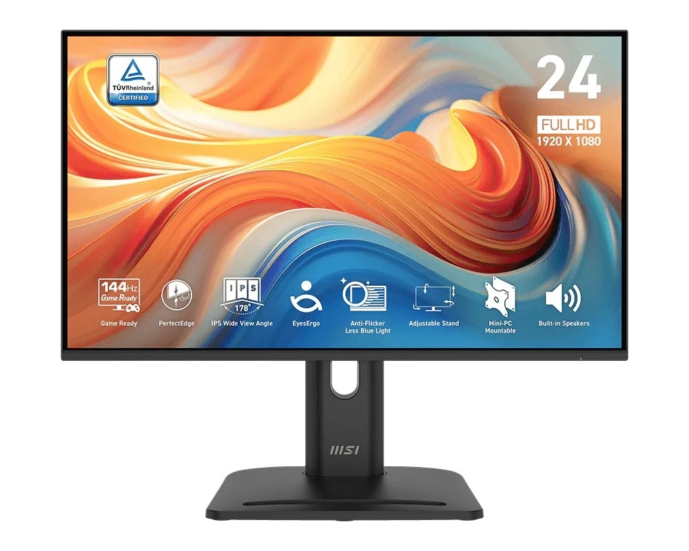 MSI PRO MP245PGN 23,8" LED monitor FHD 144 Hz černý