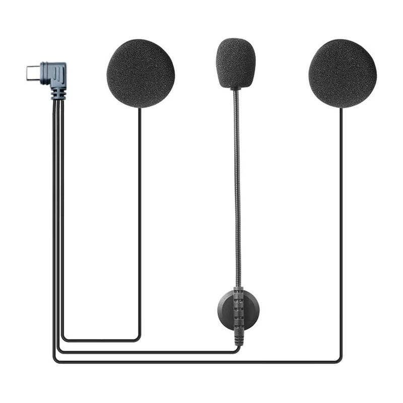Levně EJEAS hi-fi sluchátka do motocyklové helmy s USB-C HIFI-M6