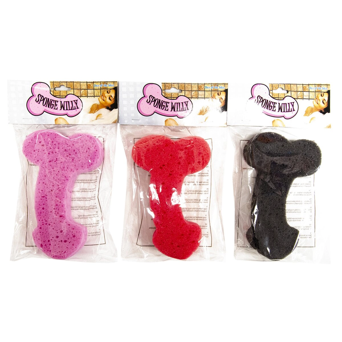 mycí houba penis 19cm