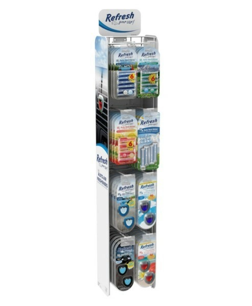 Levně Stojan CALIFORNIA SCENTS Refresh Sidekick pro vent klipsy, kapacita 64 balení