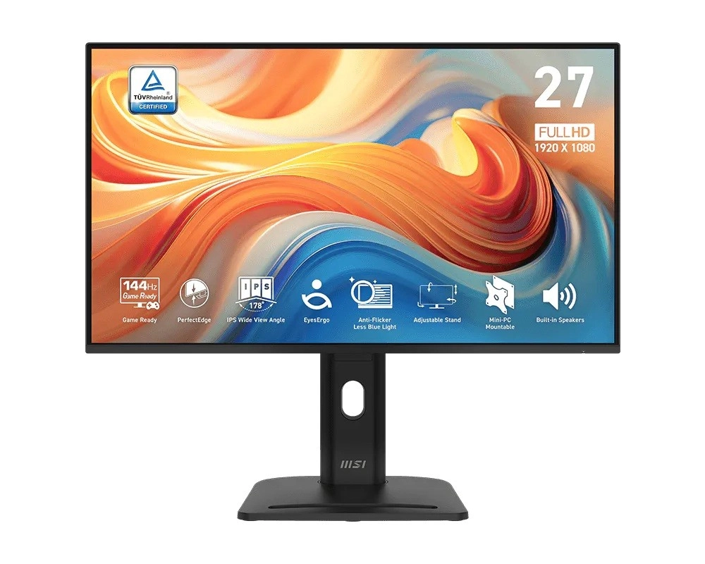 Monitor MSI PRO MP275PG 27" FHD 144 Hz černý