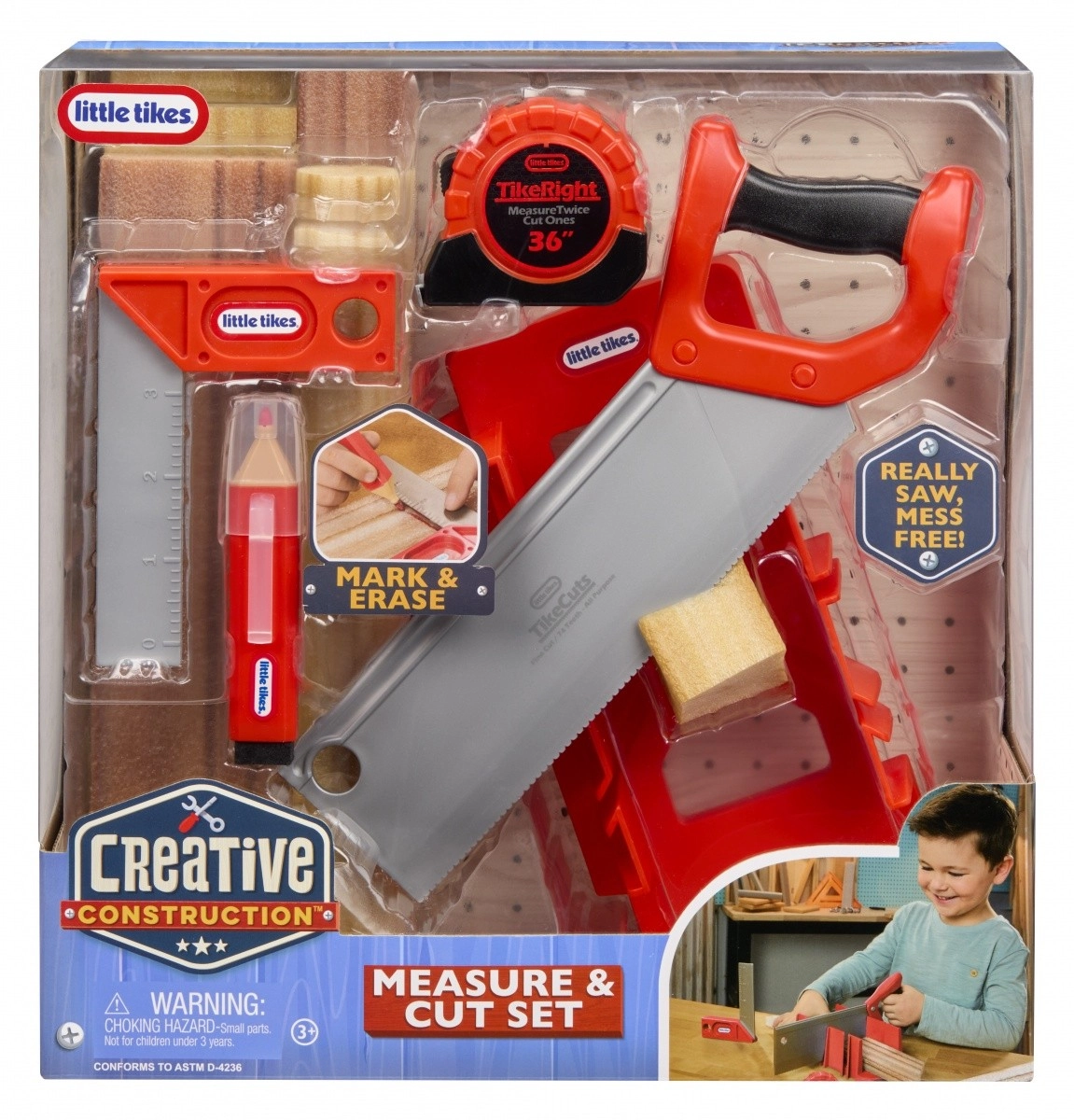 Levně Creative Construction měřicí a řezací sada pro děti