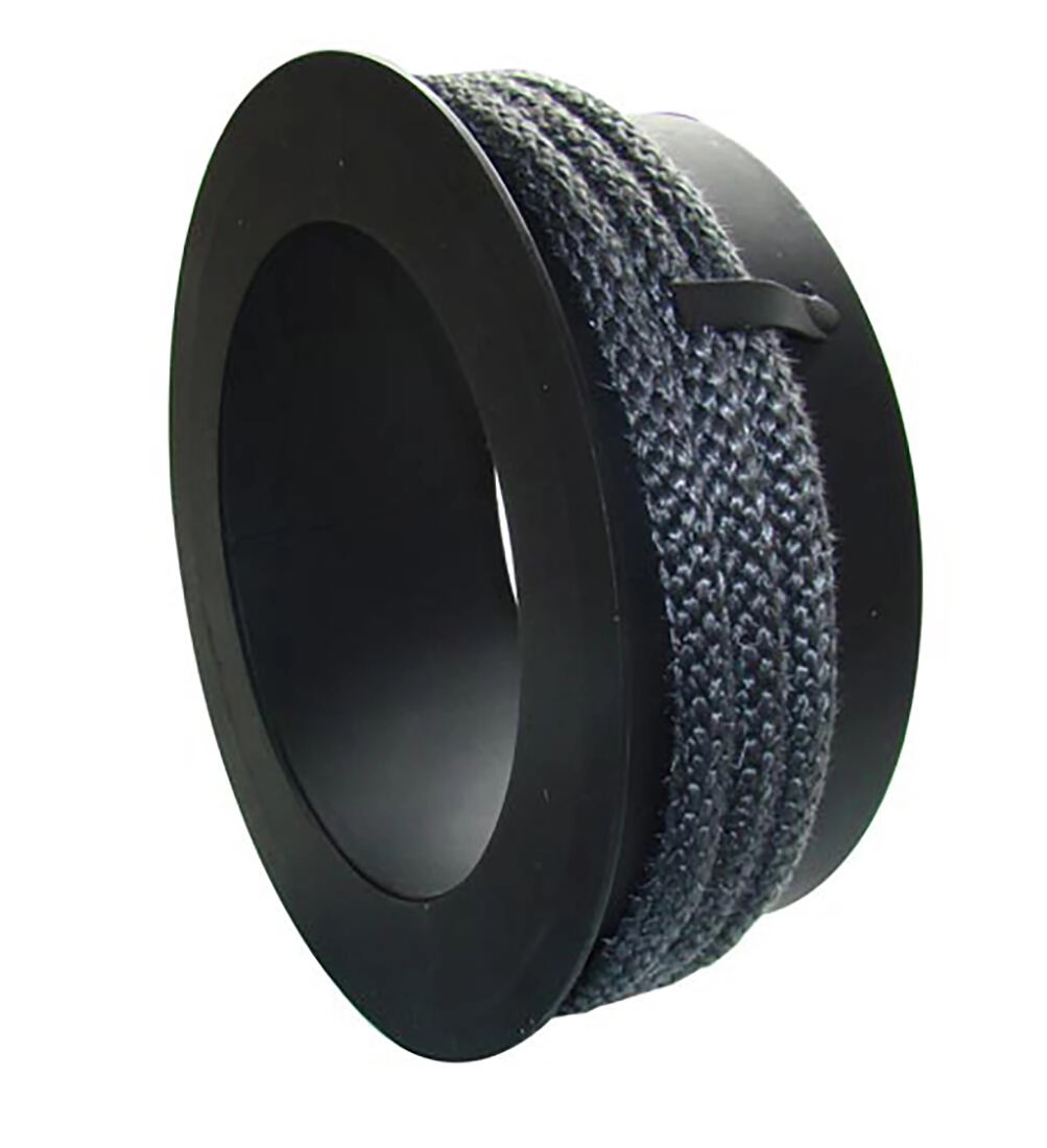Levně Kouřová redukce do komína 180/160 mm s těsnicí šňůrou, tloušťka 1,5 mm, černá
