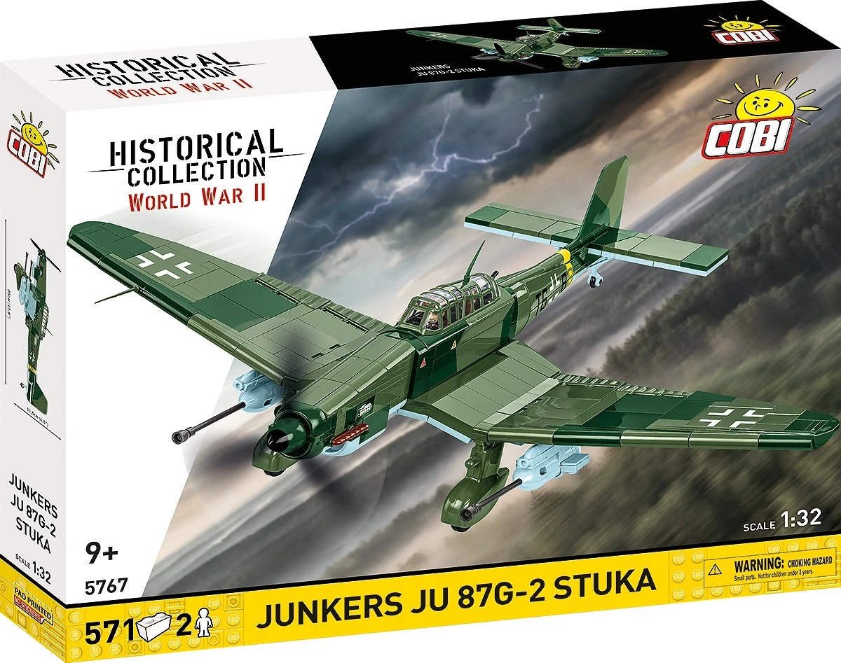 Levně Cobi 5767 II WW Junkers JU 87G-2 STUKA, 1:32