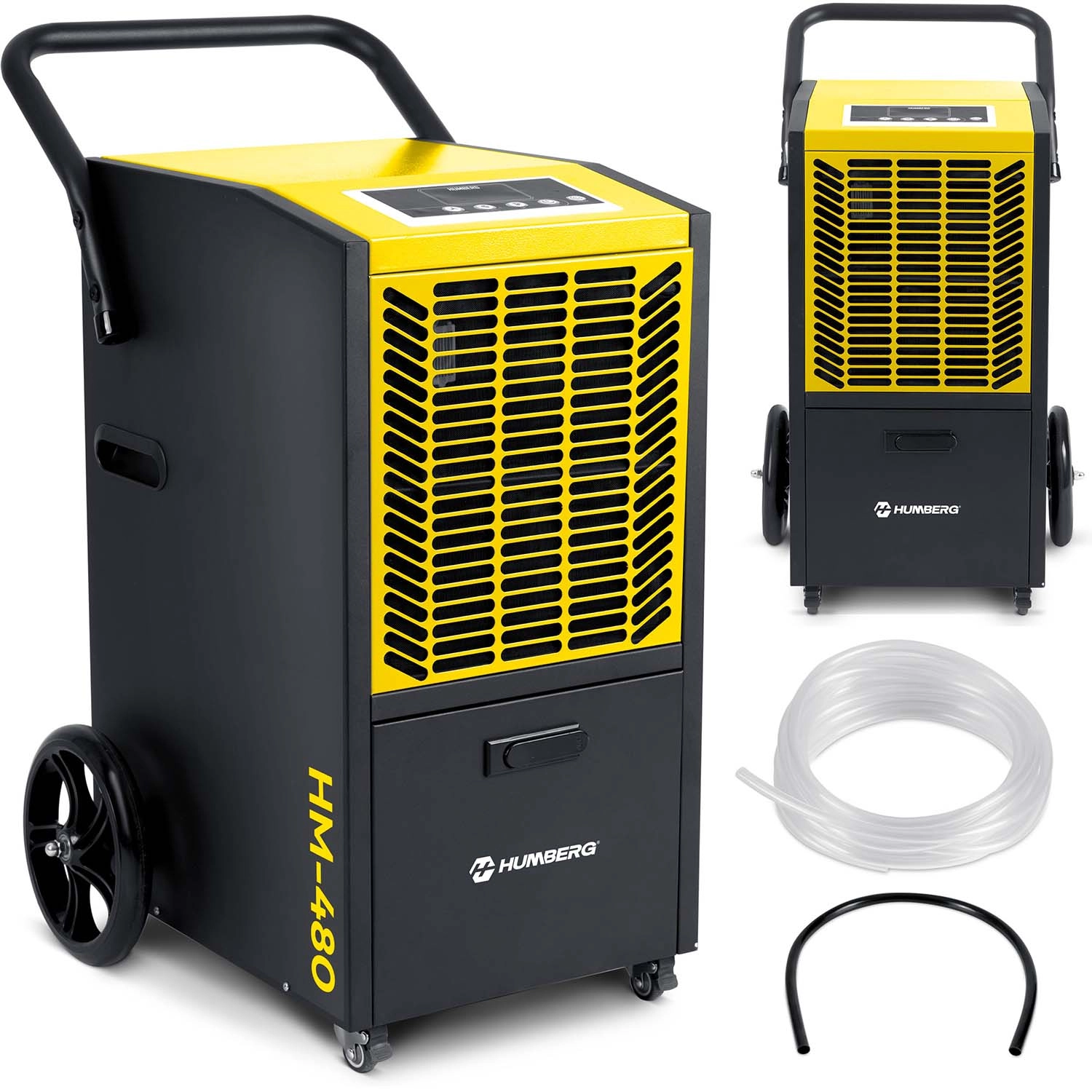 Levně Průmyslový odvlhčovač vzduchu 50 l/24 h HUMBERG HM-480